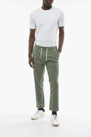 Double Pleat MITTE Pants With Drawstring and Laces on the Waist
