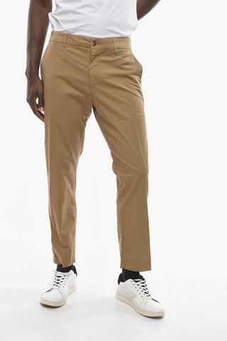 Pantaloni Chino MARAIS In Cotone Stretch Tapered Fit