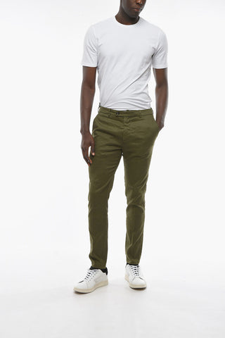 Flax and Cotton MARAIS Pants with Flap Pockets