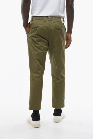 Tapered Fit Single Pleat MEDINA Chino Pants