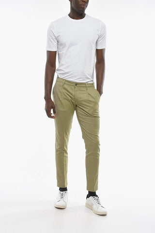 Pantaloni NEWTOWN In Lana Vegine con Cuciture a Vista 
