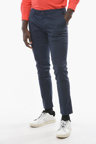 Regular Waist Stretch Cotton NEWTOWN Chino Pants