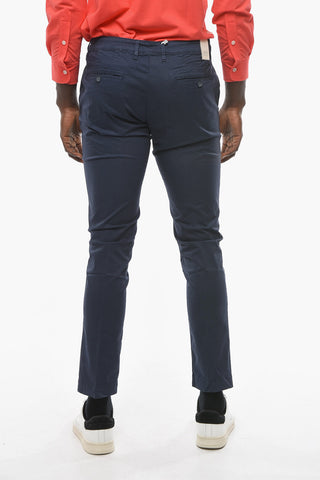 Regular Waist Stretch Cotton NEWTOWN Chino Pants