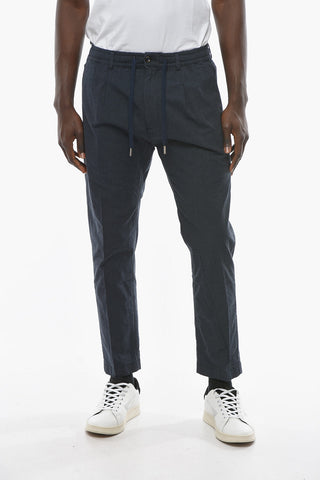 Carrot Fit MITTE Pants with Drawstring Waist