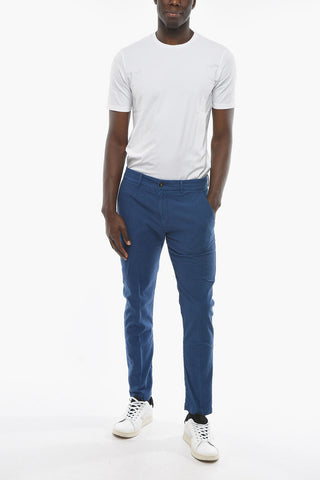 Tapered Fit Cotton and Linen MARAIS Pants