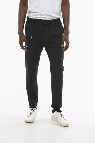 Pantaloni MITTE Carrot Fit con Elastico in Vita