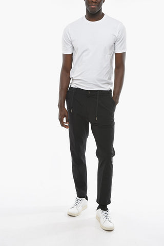 Pantaloni MITTE Carrot Fit con Elastico in Vita