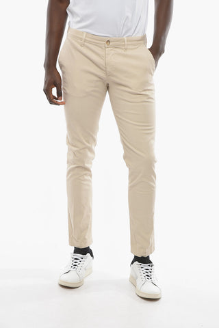 Pantaloni Chino NEWTOWN in Twill di Cotone