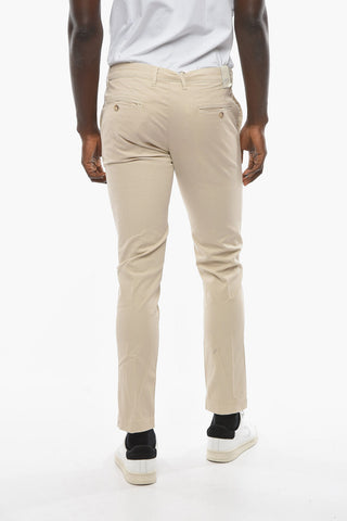 Pantaloni Chino NEWTOWN in Twill di Cotone