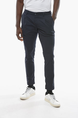 Regular Waist NEWTOWN Single Pleat Pants
