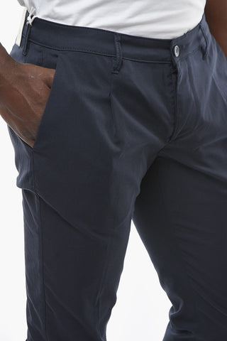 Regular Waist NEWTOWN Single Pleat Pants