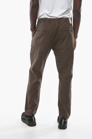 Carrot Fit MITTE Casual Pants with Drawstring Waist