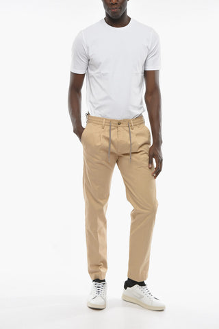 Pantaloni Casual RAVAL Con Elastico in Vita e Lacci a Righe