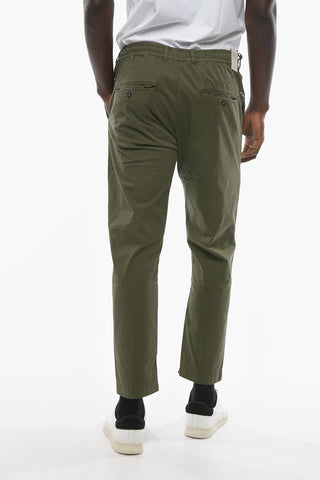 Single Pleat MITTE Pants with Drawstring Waist and Contrasting Laces