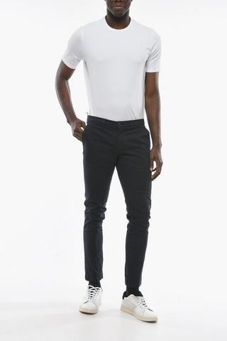 Pantaloni Chino NEWTOWN In Twill Di cotone a Vita Regolare