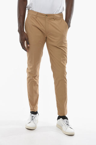 Solid Color Slim Fit NEWTOWN Chino Pants
