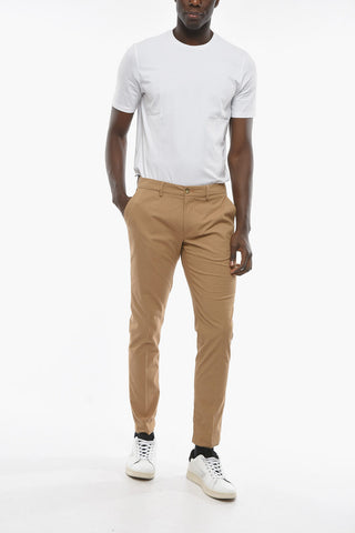 Solid Color Slim Fit NEWTOWN Chino Pants