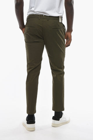 Pantaloni Chino NEWTOWN Slim Fit in Cotone Stretch