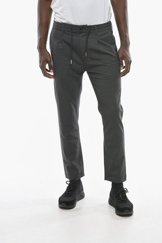 Virgin Wool Carrot Fit MITTE Pants