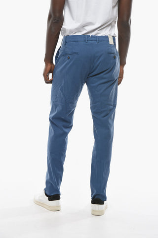 Mid-Waist Cotton Twill VENEZIA Chinos Pants
