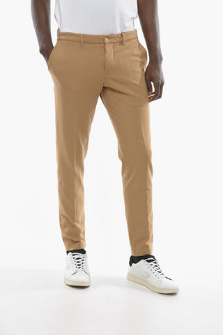 Pantaloni NEWTOWN in Tinta Unita con Passanti