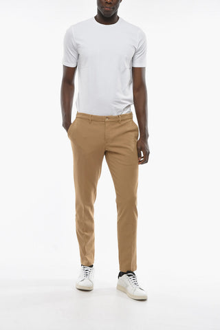 Pantaloni NEWTOWN in Tinta Unita con Passanti
