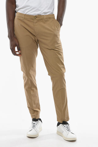 Slim Fit NEWTOWN ChinoPants with Logo on Button