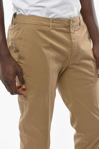 Slim Fit NEWTOWN ChinoPants with Logo on Button