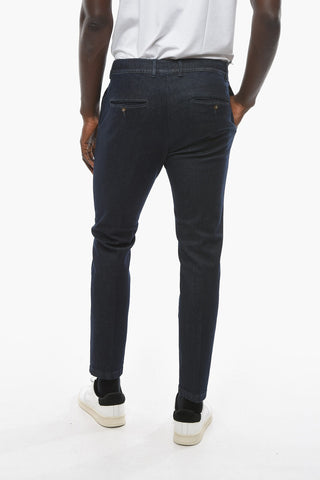 Pantaloni a Una Pince MITTE Con Elastico in Vita