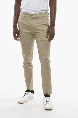 Solid color MARAIS Pants with Flap Pockets
