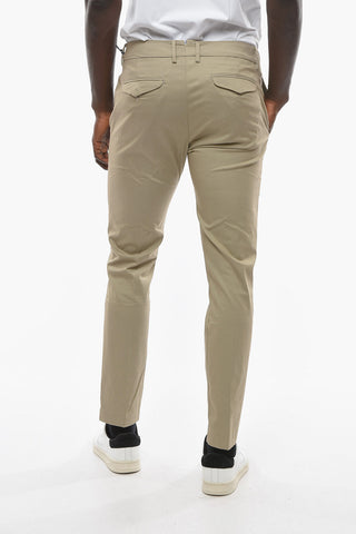 Solid color MARAIS Pants with Flap Pockets