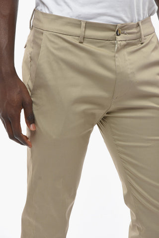 Solid color MARAIS Pants with Flap Pockets