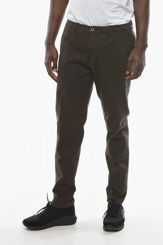 Tapered Fit Cotton Stretch MARAIS Chino Pants
