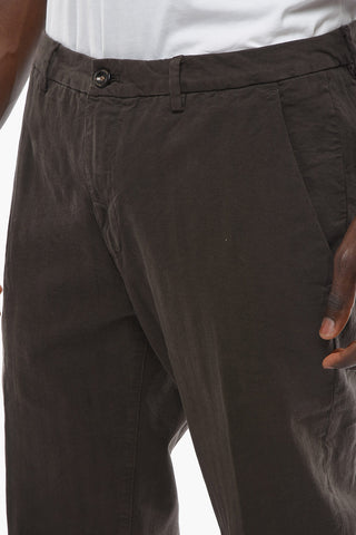 Tapered Fit Cotton Stretch MARAIS Chino Pants