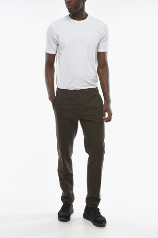 Tapered Fit Cotton Stretch MARAIS Chino Pants