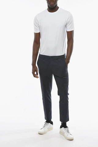 Solid color MARAIS Pants with Flap Pockets