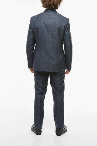 CC COLLECTION Abito 2 Bottoni RIGHT con Motivo Pin Check