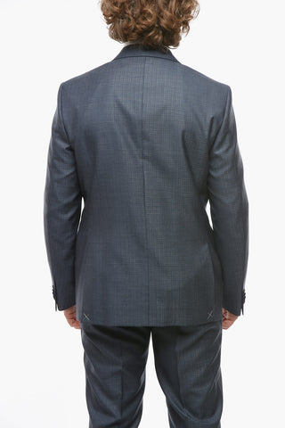 CC COLLECTION Abito 2 Bottoni RIGHT con Motivo Pin Check