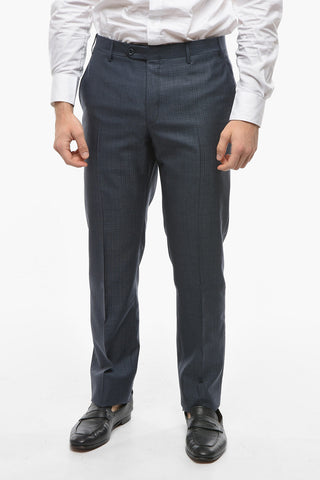 CC COLLECTION Abito 2 Bottoni RIGHT con Motivo Pin Check