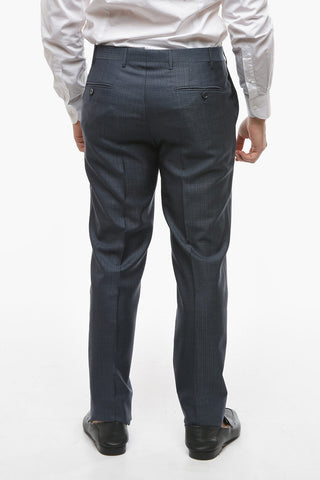 CC COLLECTION Abito 2 Bottoni RIGHT con Motivo Pin Check