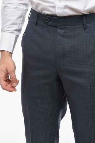 CC COLLECTION Abito 2 Bottoni RIGHT con Motivo Pin Check