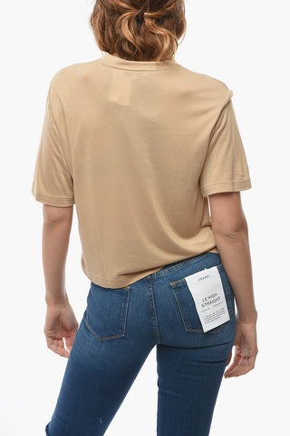 T-Shirt Girocollo in Modal