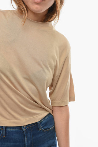 T-Shirt Girocollo in Modal