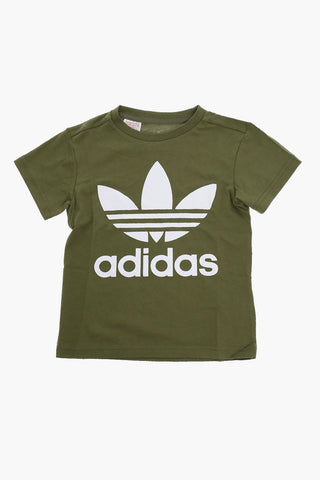 T-shirt girocollo con Stampa Logo