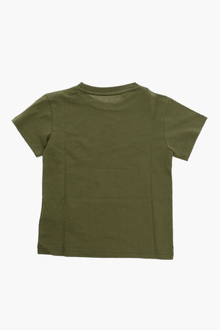 T-shirt girocollo con Stampa Logo