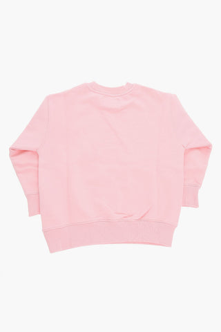 Crewneck Sweatshirt with Logo Print