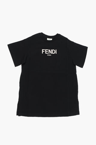 Jersey Cotton Oversized T-shirt with Embossed Logo