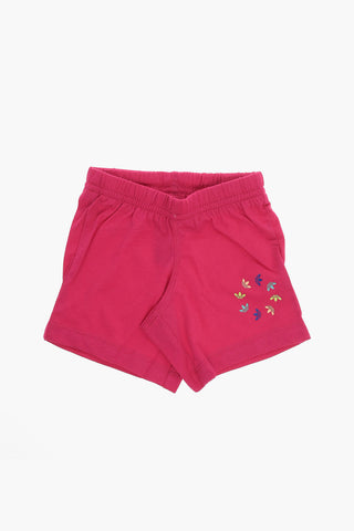 Shorts and Tee Set with Logo Print