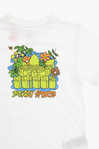 Printed BEACH SPORTS Crewneck T-shirt