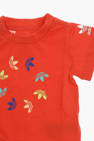 Set T-shirt e Shorts con Stampa Logo